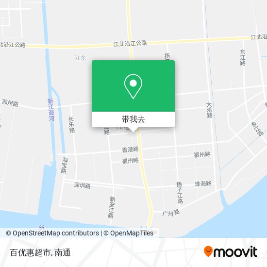 百优惠超市地图