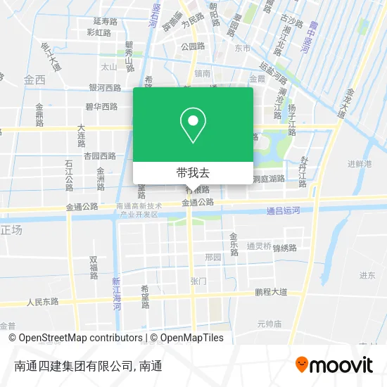南通四建集团有限公司地图