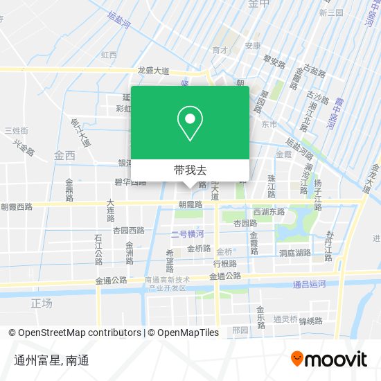 通州富星地图