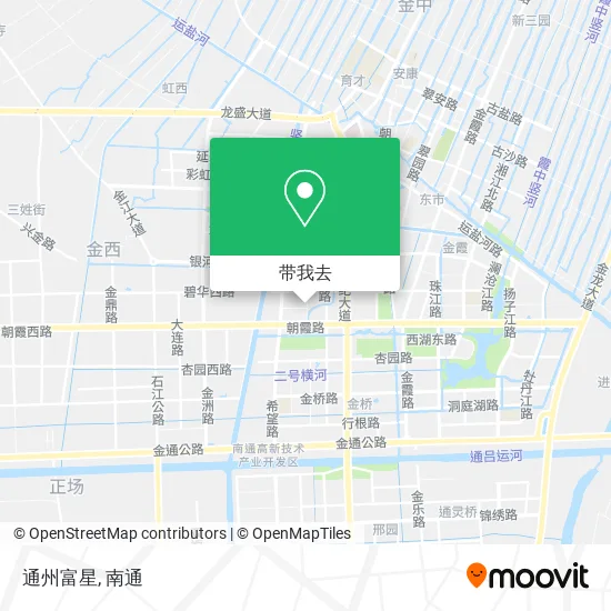 通州富星地图