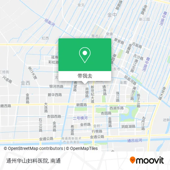 通州华山妇科医院地图