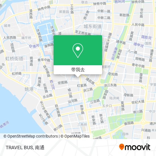 TRAVEL BUS地图