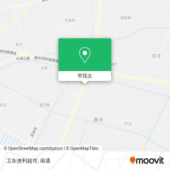 卫东便利超市地图