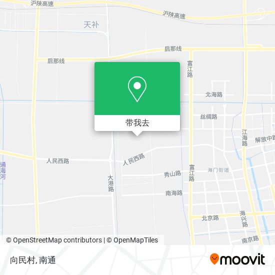 向民村地图