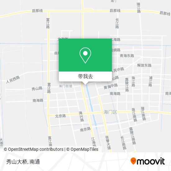 秀山大桥地图