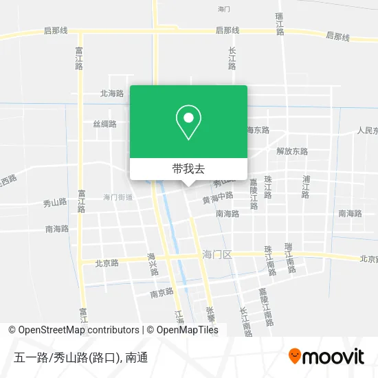 五一路/秀山路(路口)地图