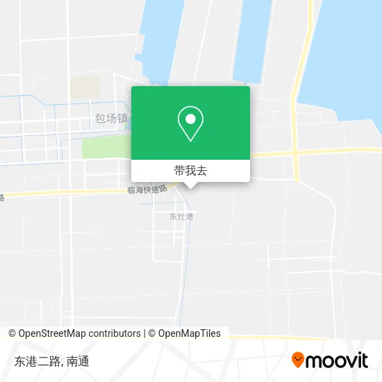 东港二路地图