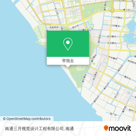 南通三月视觉设计工程有限公司地图