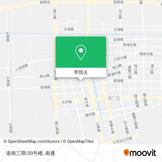 港南三期-20号楼地图