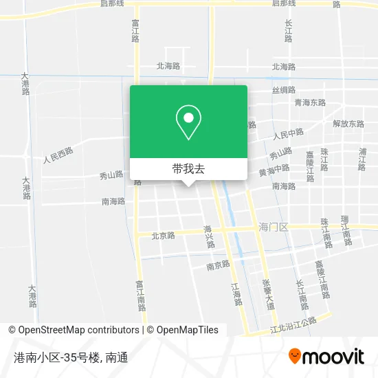 港南小区-35号楼地图