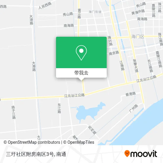 三圩社区附房南区3号地图