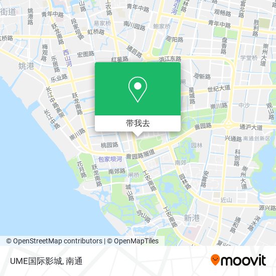 UME国际影城地图