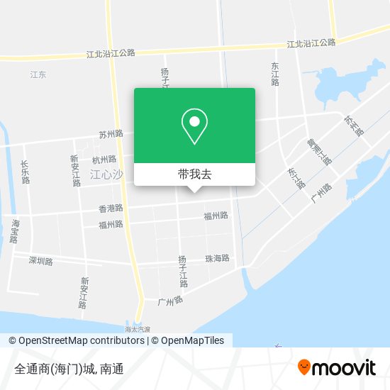 全通商(海门)城地图