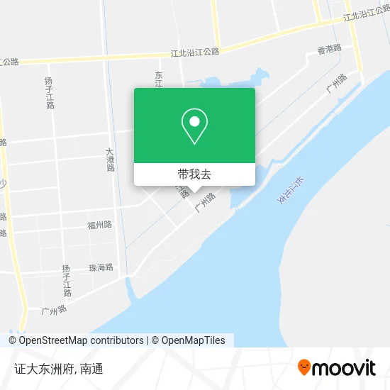 证大东洲府地图