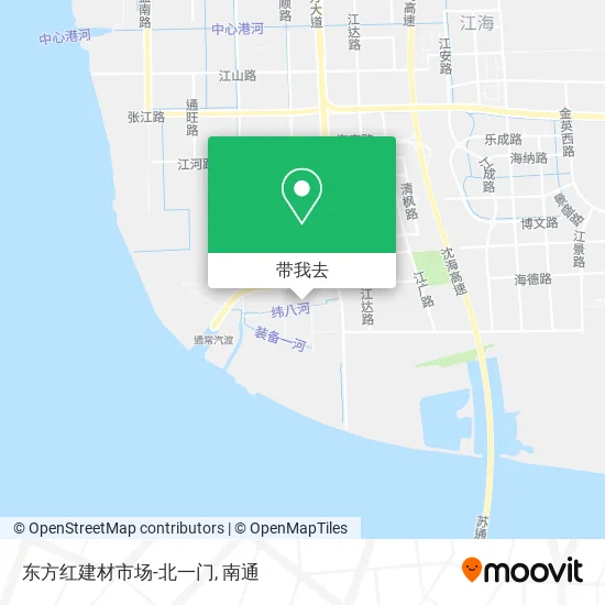 东方红建材市场-北一门地图