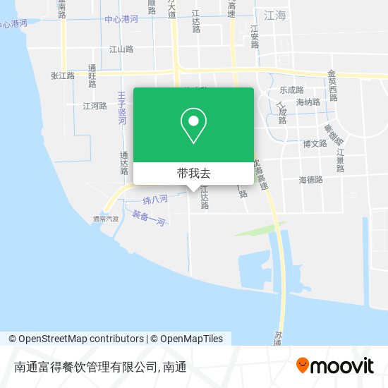 南通富得餐饮管理有限公司地图