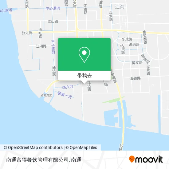 南通富得餐饮管理有限公司地图