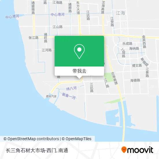 长三角石材大市场-西门地图