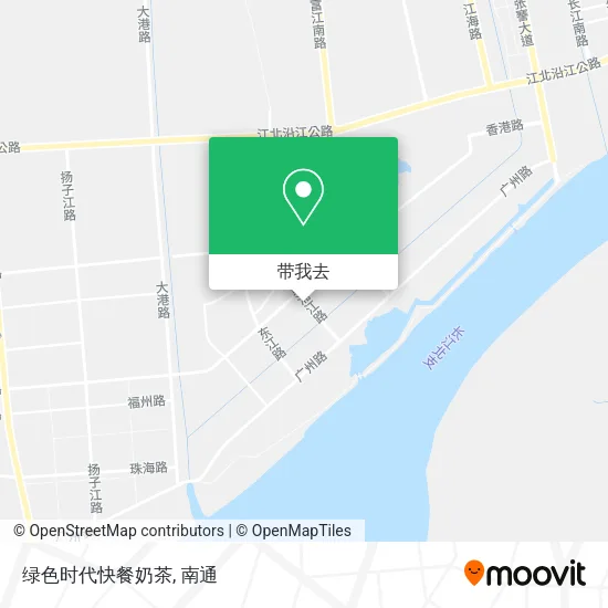 绿色时代快餐奶茶地图