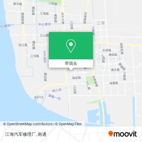 江海汽车修理厂地图