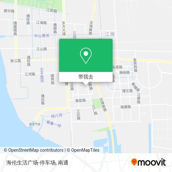 海伦生活广场-停车场地图