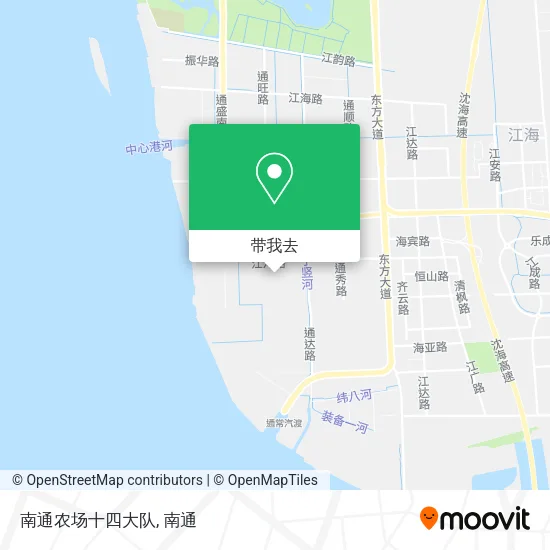南通农场十四大队地图
