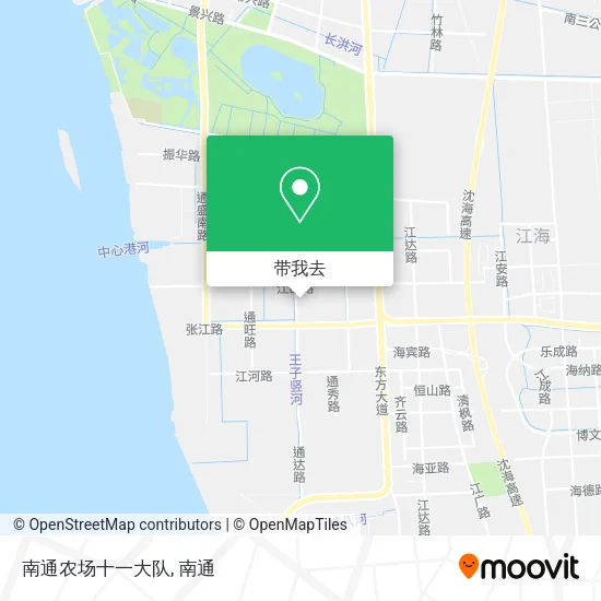 南通农场十一大队地图