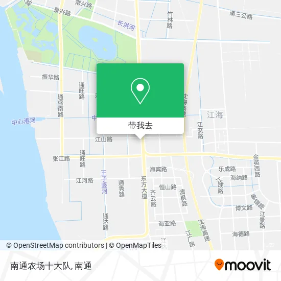 南通农场十大队地图