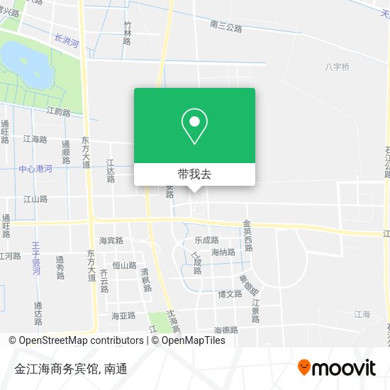 金江海商务宾馆地图