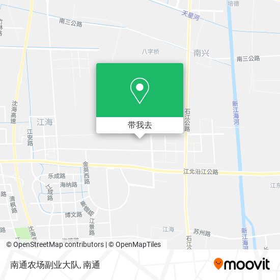 南通农场副业大队地图