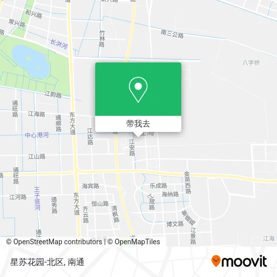 星苏花园-北区地图