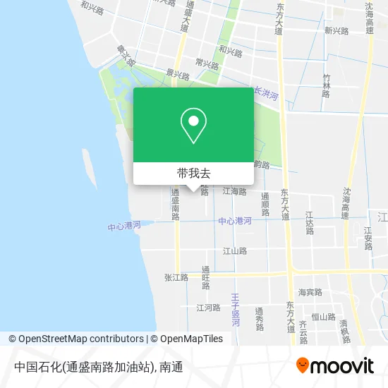 中国石化(通盛南路加油站)地图