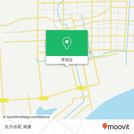 欣月佳苑地图