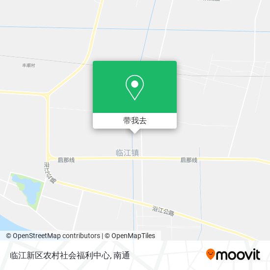 临江新区农村社会福利中心地图