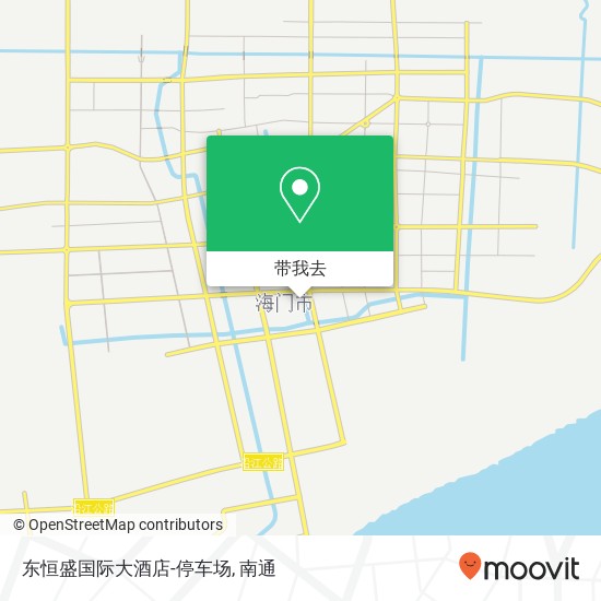 东恒盛国际大酒店-停车场地图