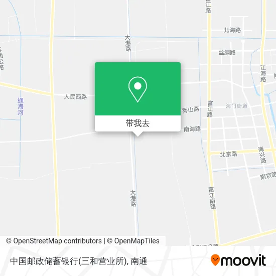 中国邮政储蓄银行(三和营业所)地图