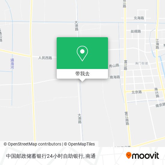 中国邮政储蓄银行24小时自助银行地图