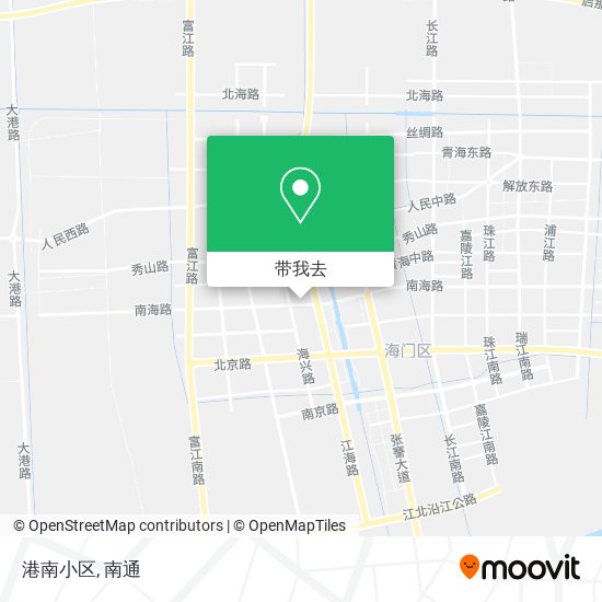 港南小区地图
