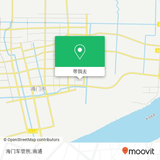 海门车管所地图