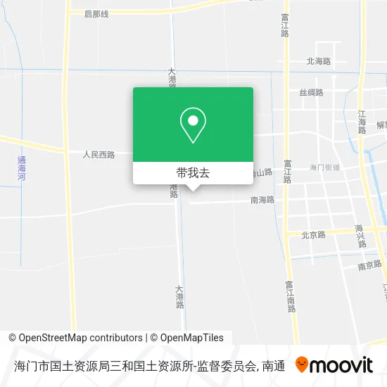 海门市国土资源局三和国土资源所-监督委员会地图
