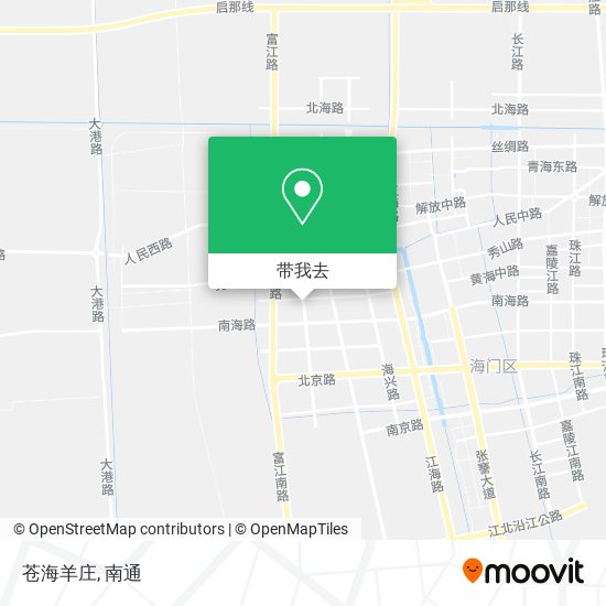 苍海羊庄地图