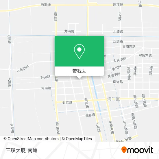 三联大厦地图