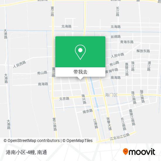 港南小区-4幢地图