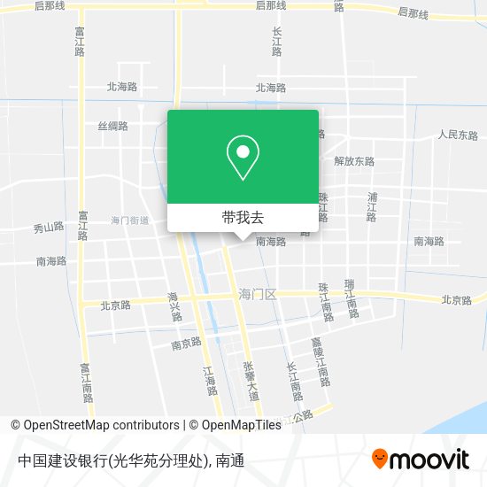 中国建设银行(光华苑分理处)地图