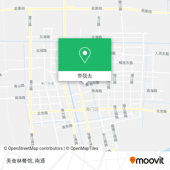 美食林餐馆地图