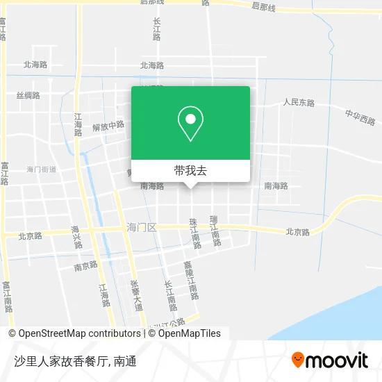 沙里人家故香餐厅地图