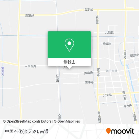 中国石化(金天路)地图