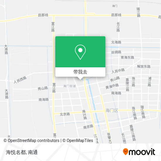 海悦名都地图