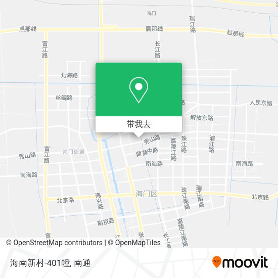 海南新村-401幢地图