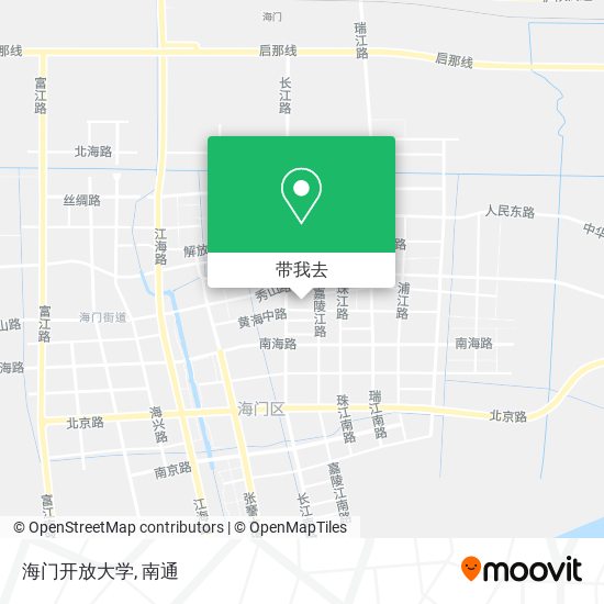 海门开放大学地图